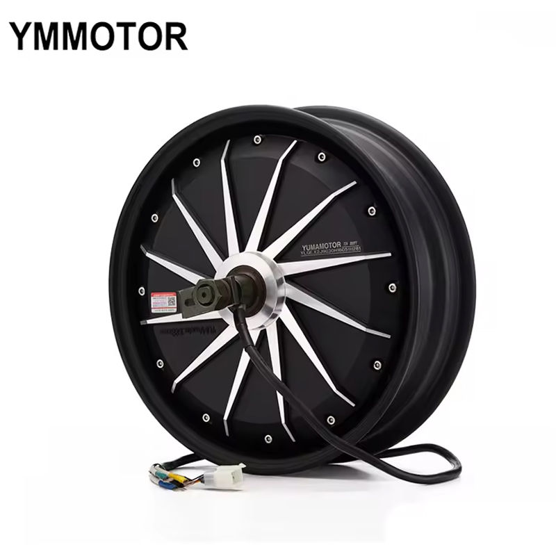 12 Inch 72V 3000W BLDC Electric Bike Motor