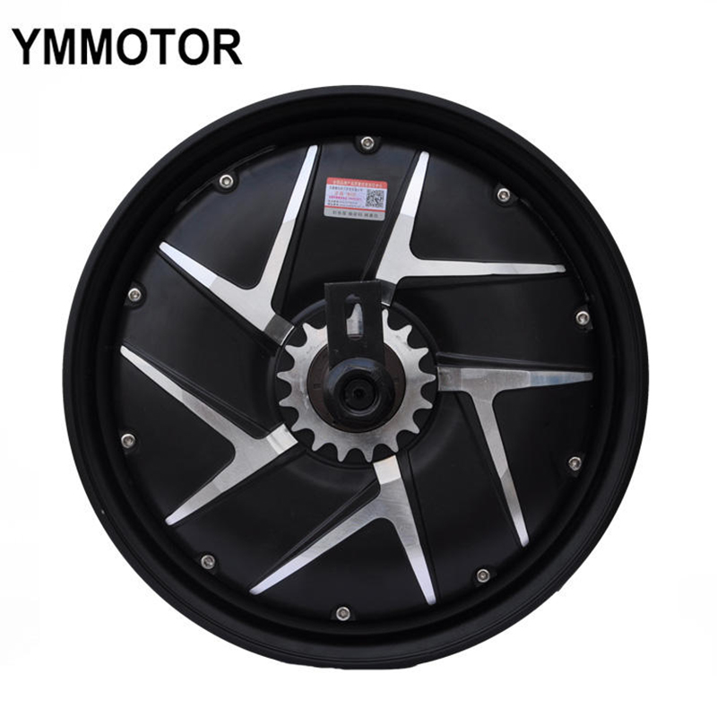 10 Inch Hot Selling Brushless 3000 Watt Electric Motorcycle Motor