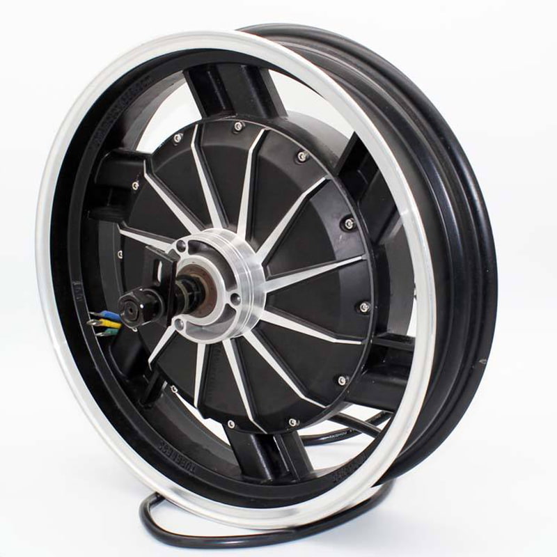 3000w Motor Brushless DC Hub Motor For 17 Inch Motorcycle