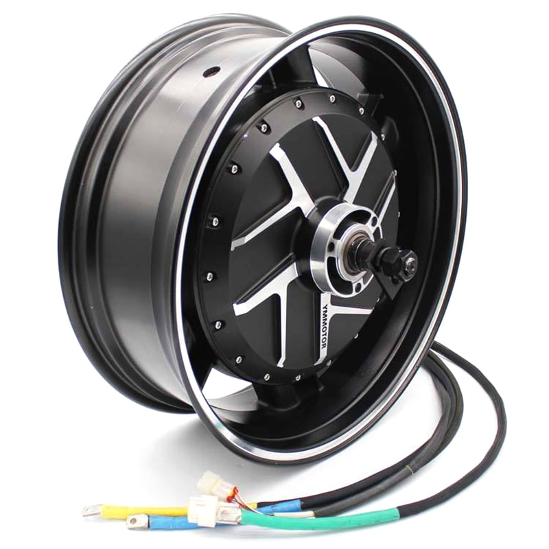 17-Inch 15kw Fast Permanent Magnet DC Hub Motor For E-Motorcycles