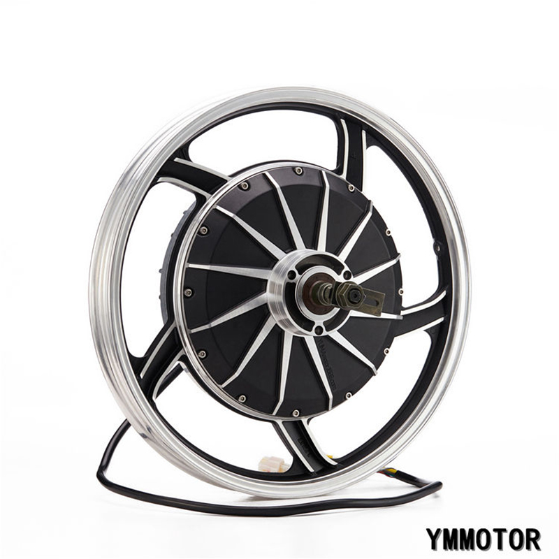 17 Inch 1500w 72v Custom Hub Motor Electric Motorcycle Conversion Kit