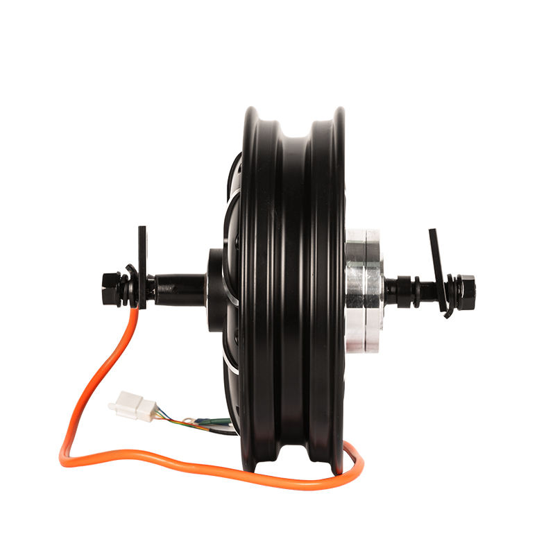 High-Power Electric Motorcycle Hub Motor: 10-Inch Size, 3000 Watt Output, Equipped With Disc Brake System